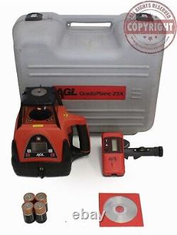 Niveau laser rotatif auto-nivelant à double grade AGL, Transit, Topcon, Spectra, Rugby
