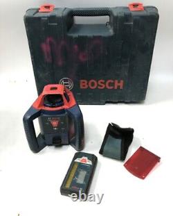 Niveau laser rotatif autonivelant Bosch GRL800-20HV avec récepteur LR30 jusqu'à 800 pieds