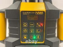 Niveau laser rotatif autonivelant NWI NRL900-GK faisceau vert