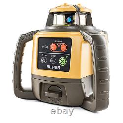 Niveau laser rotatif horizontal auto-nivelant Topcon RL-H5A avec récepteur LS-100D et batterie