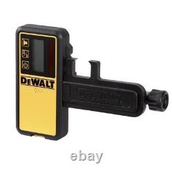 Niveau laser rotatif rouge DEWALT DW074LR 20V MAX (NOUVELLE BOÎTE OUVERTE)