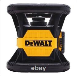 Niveau laser rotatif rouge DEWALT DW074LR 20V MAX (NOUVELLE BOÎTE OUVERTE)