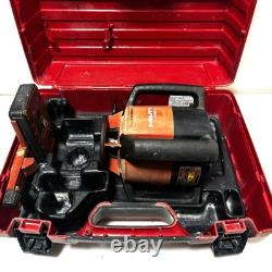 Niveau rotatif laser rouge HILTI PRE 3 avec récepteur PRA 31, batterie, étui