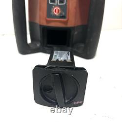 Niveau rotatif laser rouge HILTI PRE 3 avec récepteur PRA 31, batterie, étui