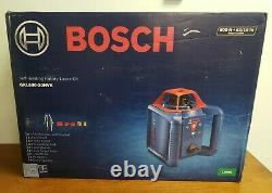 Nouveau Kit De Laser Rotatif Auto-niveau Bosch Grl800-20hvk