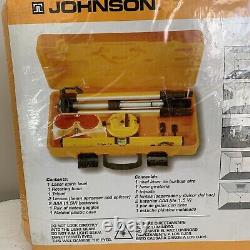 Nouveau Niveau Et Outil Johnson Scellé 9100 40-0909 Kit Laser Rotatif Auto-niveautage