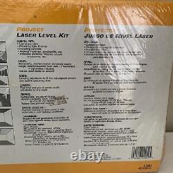 Nouveau Niveau Et Outil Johnson Scellé 9100 40-0909 Kit Laser Rotatif Auto-niveautage