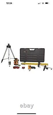 Nouveau kit de nivellement automatique de niveau laser rotatif Johnson Level 40-6517 en vente 4453460