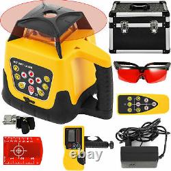 Samger Auto-nivellement 360° Rotary Rotating Red Laser Level Tool Kit 500m Gamme
