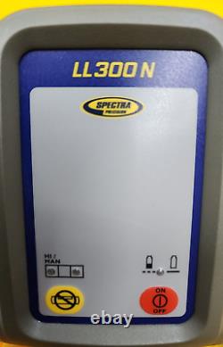 Spectra Precision Ll300n-8 Niveau Laser D'auto-niveautage Avec Récepteur Hl450