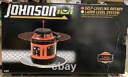 Système De Niveau Laser Rotatif À Auto-niveaux Johnson 40-6517 Nouveau(ami)