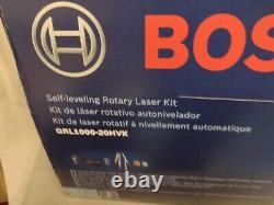 Système de laser rotatif auto-nivelant Bosch GRL1000-20HVK