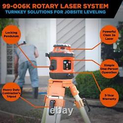 Système laser rotatif autonivelant 99-006K - Niveau laser