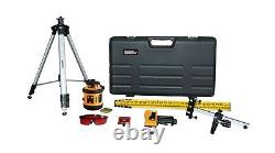 Système laser rotatif autonivelant Johnson Level & Tool 40-6517, 29 x 7, rouge