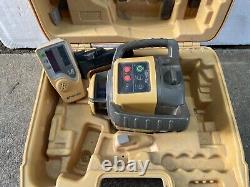 Topcon RL-H5A Niveau laser rotatif automatique avec récepteur LS-80L fonctionne très bien