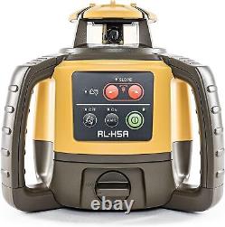 Topcon RL-H5A Niveau laser rotatif horizontal autonivelant avec carnet de terrain EDEN en bonus