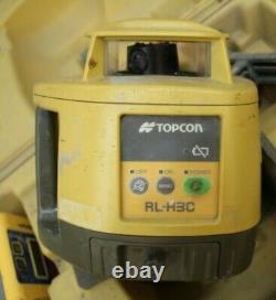 Topcon Rl-h3c Auto-nivellement / Rotary Laser Level Withcase