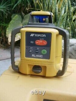 Topcon Rl-h4c Autolissant Niveau Laser Rotatif
