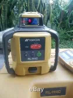 Topcon Rl-h4c Autolissant Niveau Laser Rotatif