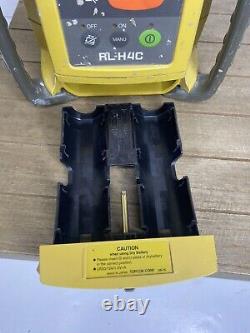 Topcon Rl-h4c Laser De Construction À Long Rayon D'auto-niveau Avec R7 Pro Shot & Case