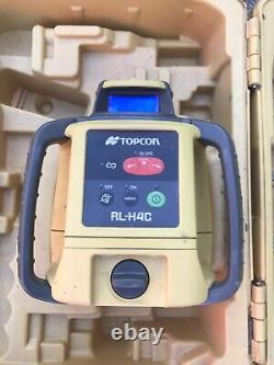 Topcon Rl-h4c Laser De Construction Autonome À Longue Portée Avec Batterie À Cellules Sèches