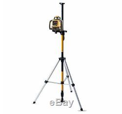 Topcon Rl-h5a Autolissants Rotary Grade Laser W Laser Pole & Telescoping Rod