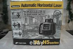 Topcon Rl-h5b Kit De Niveau De Laser Rotatif Auto-niveau Avec Récepteur Ls-80l Nib